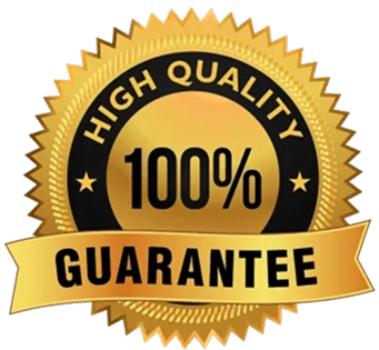 100% Satisfaction Guarantee Badge
